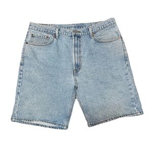 Levi's 505 Men's Blue‎ Jean Denim Shorts , Vintage Y2K, Size 40
